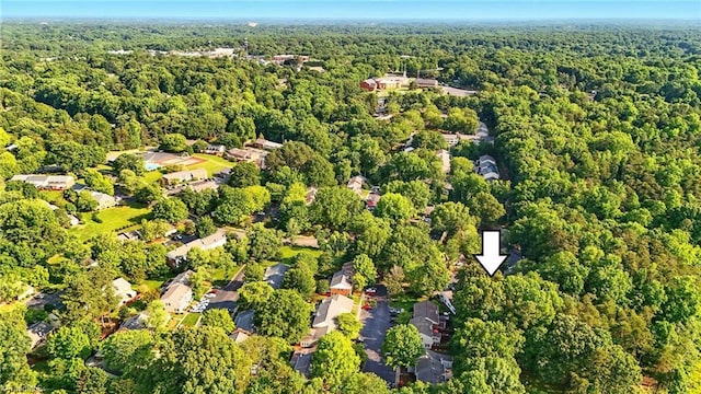 3985 Valley Ct Unit B, Winston-Salem, NC 27106 - aerial view of property and surrounding area with a forest
