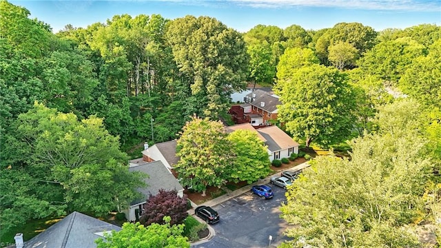 3985 Valley Ct Unit B, Winston-Salem, NC 27106 - bird's eye view of a heavily wooded area