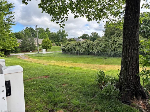view of yard