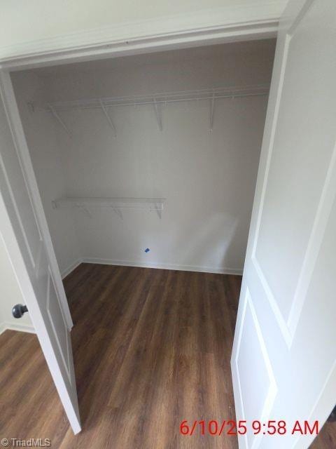 2647 Reid St, Winston-Salem, NC 27107 - spacious closet featuring wood finished floors