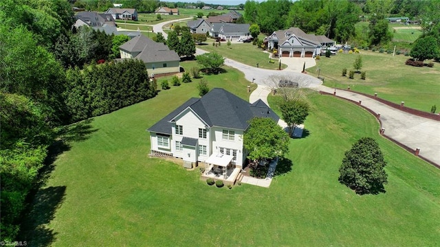 226 Marshview Cir, Angier, NC 27501 - bird's eye view featuring a residential view