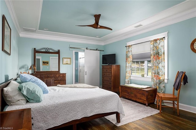 26 Vintage Ave, Winston-Salem, NC 27127 - bedroom featuring visible vents, multiple windows, and wood finished floors