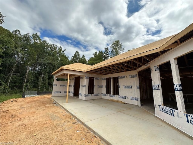 view of horse barn