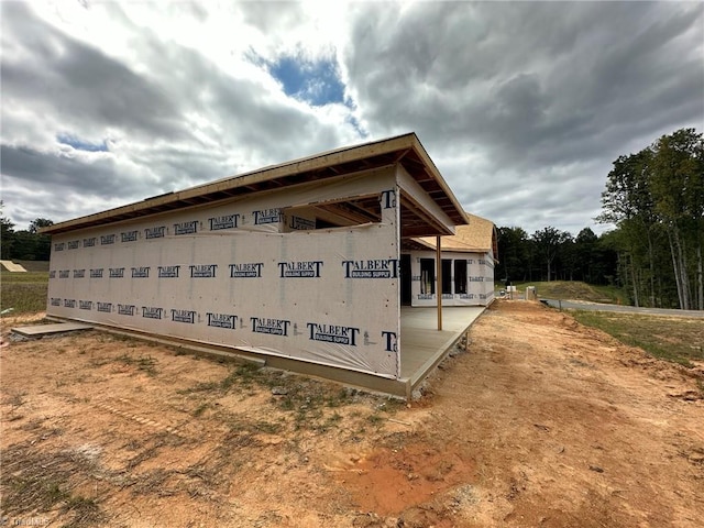 view of side of home