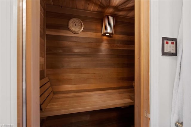 view of sauna / steam room