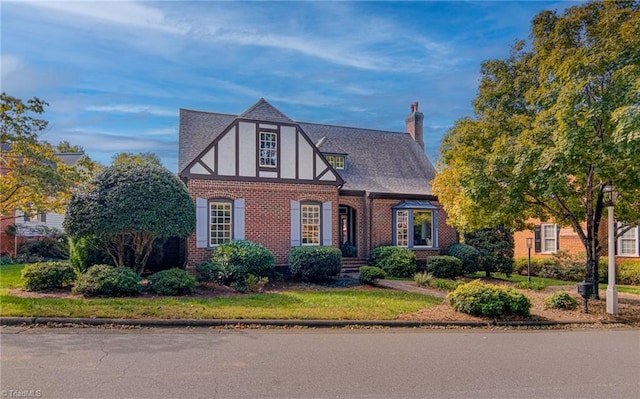 view of english style home