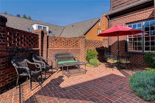 view of patio / terrace