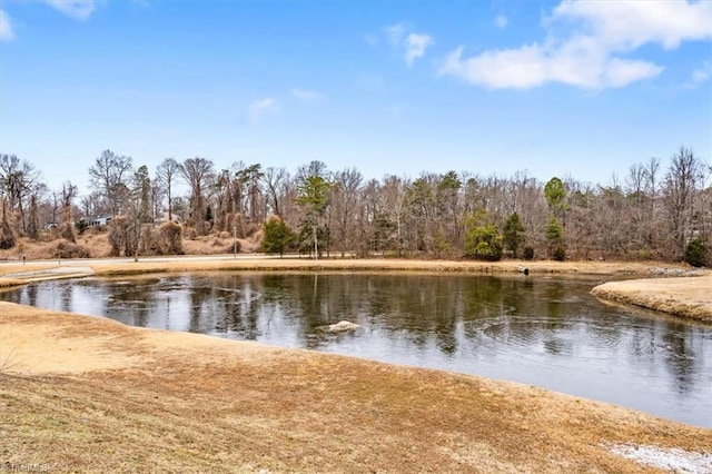 property view of water