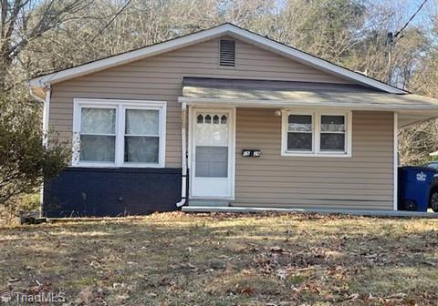 view of bungalow-style home