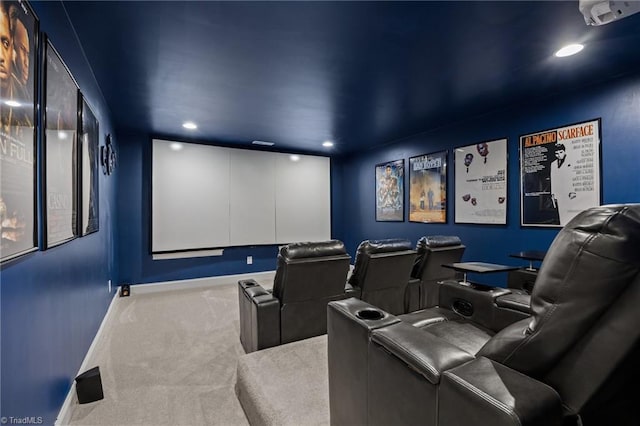 2590 Mccullum Ct, Browns Summit, NC 27214 - carpeted cinema with recessed lighting
