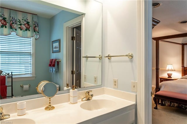 298 Duke Dr, Lexington, NC 27292 - bathroom featuring ensuite bath and double vanity