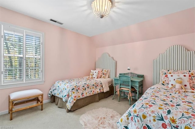 bedroom featuring carpet floors