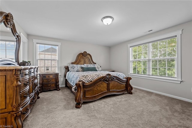 8004 Hacker Dr, Stokesdale, NC 27357 - bedroom with multiple windows, carpet, and baseboards
