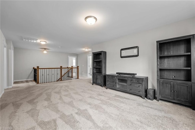 8004 Hacker Dr, Stokesdale, NC 27357 - unfurnished living room featuring carpet and baseboards