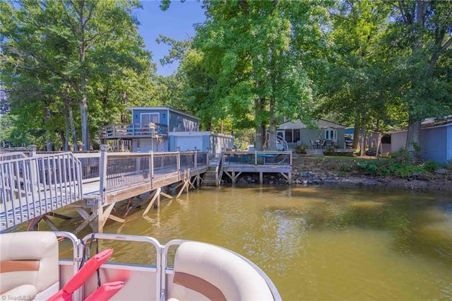 196 Watson Ln, Lexington, NC 27292 - dock with a water view