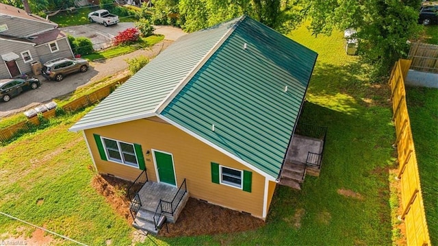 1115 Wachovia St, Winston-Salem, NC 27101 - aerial view of property and surrounding area
