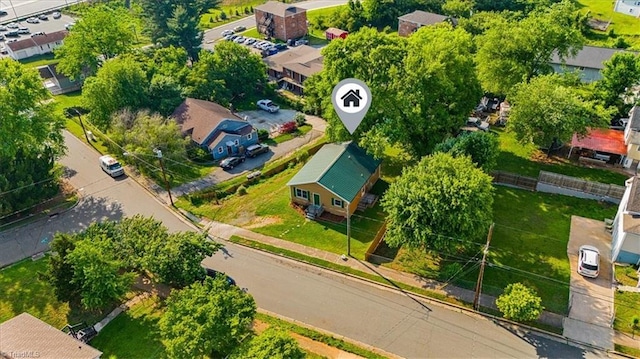 1115 Wachovia St, Winston-Salem, NC 27101 - aerial perspective of suburban area