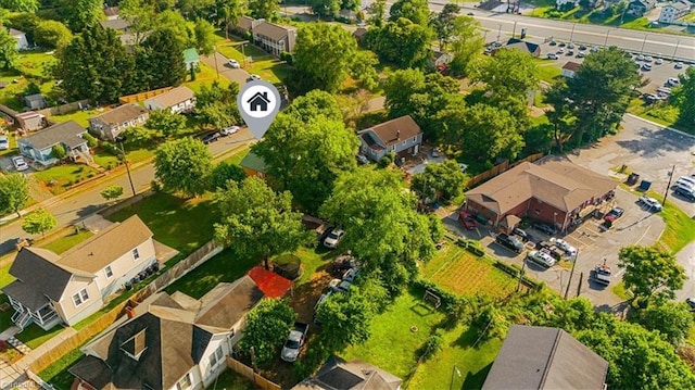 1115 Wachovia St, Winston-Salem, NC 27101 - aerial perspective of suburban area