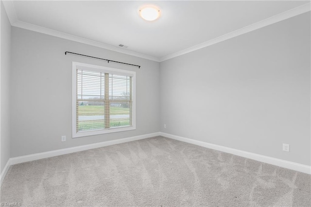 7028 Westfield Village Cir, Summerfield, NC 27358 - carpeted empty room featuring ornamental molding and baseboards