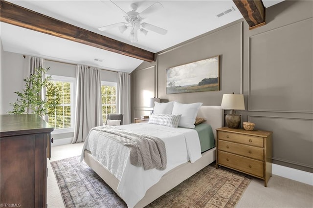 217 Oakmont Park Ct, Kernersville, NC 27284 - bedroom featuring light colored carpet and ceiling fan