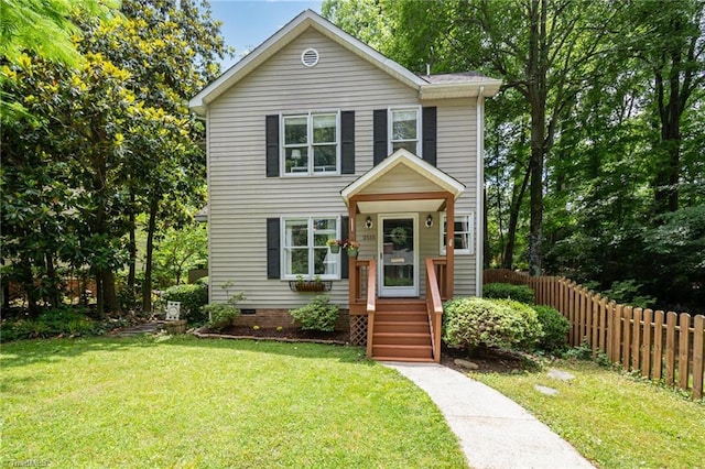 2515 Wright Ave, Greensboro, NC 27403 - traditional-style home with crawl space