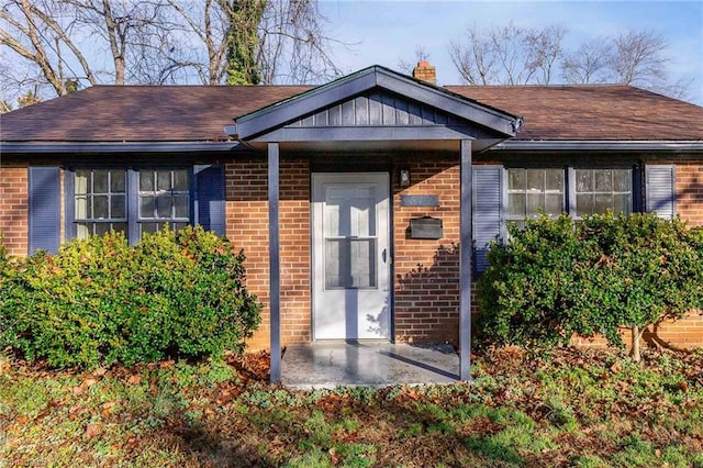 view of property entrance