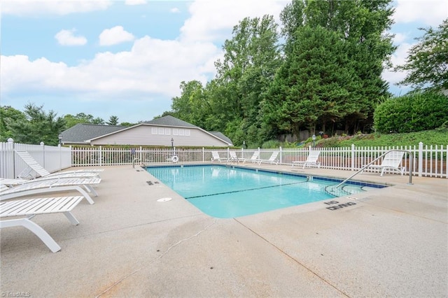 130 W Brick Walk Ct, Mocksville, NC 27028 - community pool featuring a patio