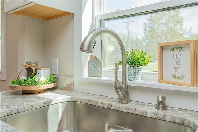 details featuring light countertops