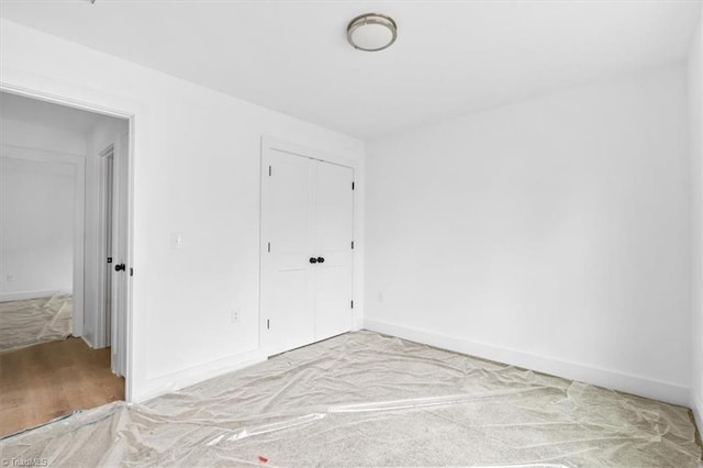 interior space featuring light hardwood / wood-style floors