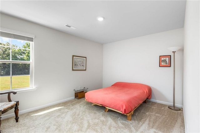 141 Nova Ln, King, NC 27021 - carpeted bedroom with baseboards and recessed lighting