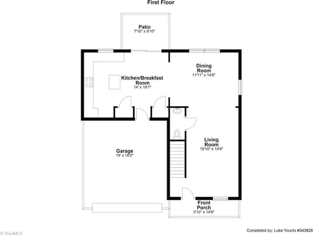 141 Nova Ln, King, NC 27021 - property floor plan