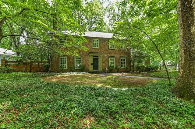 1300 Hobbs Rd, Greensboro, NC 27410 - colonial inspired home with brick siding