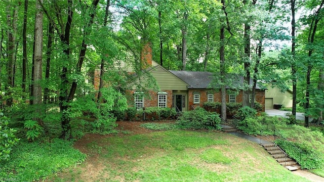 1300 Hobbs Rd, Greensboro, NC 27410 - view of front facade with brick siding