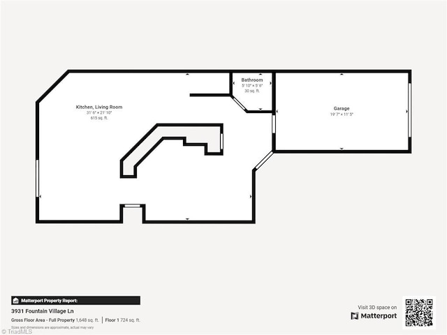 3931 Fountain Village Ln, High Point, NC 27265 - home floor plan