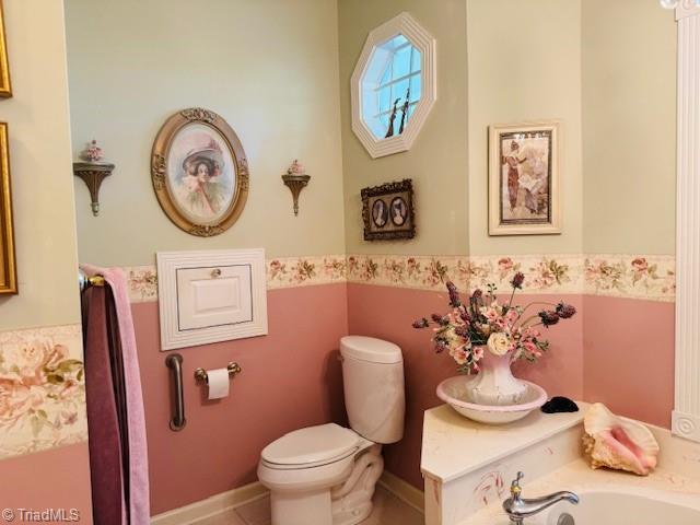 526 Bob Rainey Trl, Burlington, NC 27217 - bathroom featuring toilet and vanity