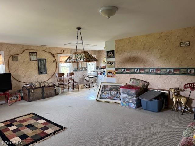 526 Bob Rainey Trl, Burlington, NC 27217 - view of carpeted living room