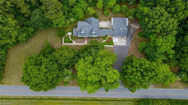 view of subject property
