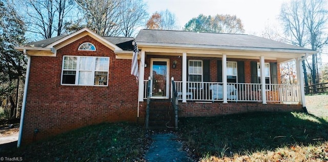 bungalow-style home featuring covered porch