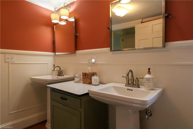 bathroom with a sink