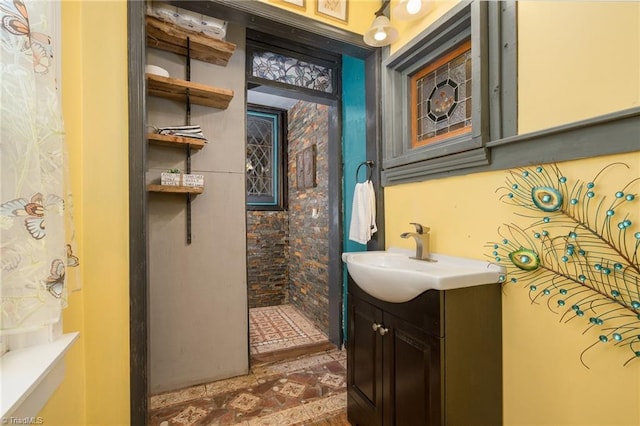 238 Maple St, King, NC 27021 - bathroom with vanity