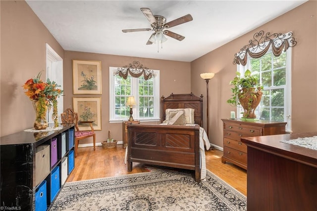 238 Maple St, King, NC 27021 - bedroom featuring light wood-style flooring and baseboards