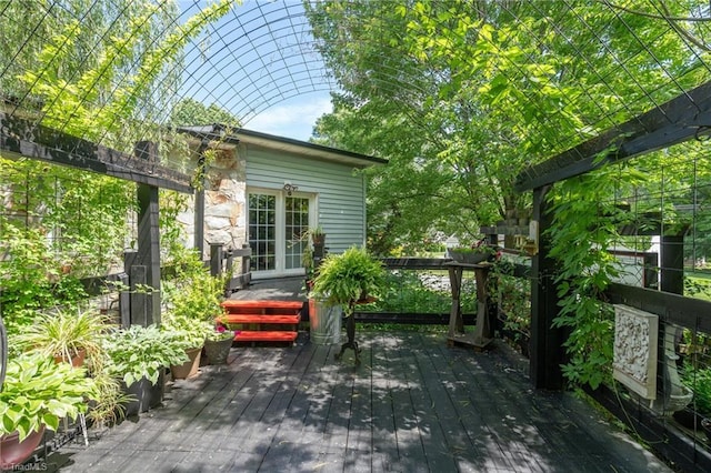 238 Maple St, King, NC 27021 - view of deck