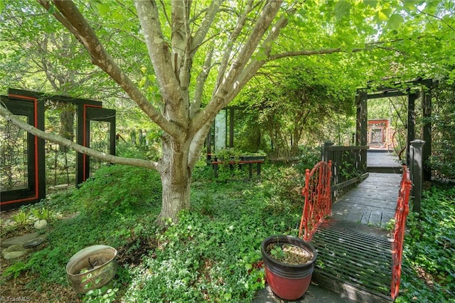 238 Maple St, King, NC 27021 - view of yard