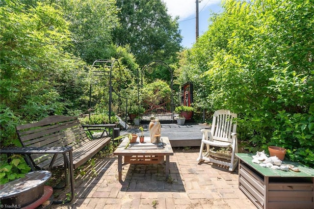238 Maple St, King, NC 27021 - view of patio / terrace