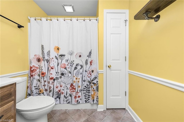 4814 Merrimac St, Winston-Salem, NC 27105 - full bath with a shower with shower curtain and vanity