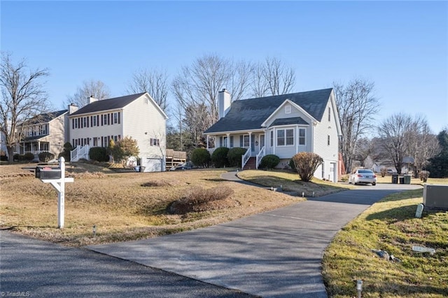 view of side of property