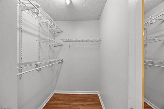 1948 Ray Alexander Dr, Greensboro, NC 27410 - walk in closet with wood finished floors