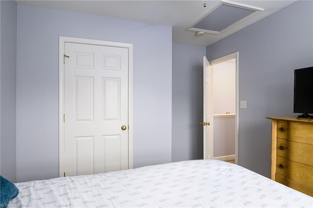 5711 Beaver Pond Trl, Pfafftown, NC 27040 - bedroom with attic access