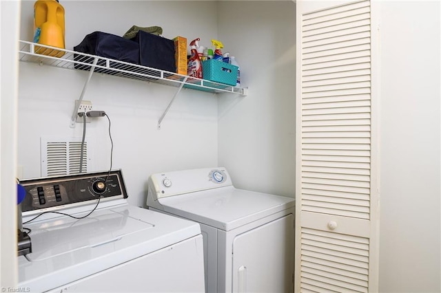 5711 Beaver Pond Trl, Pfafftown, NC 27040 - washroom with washer and clothes dryer