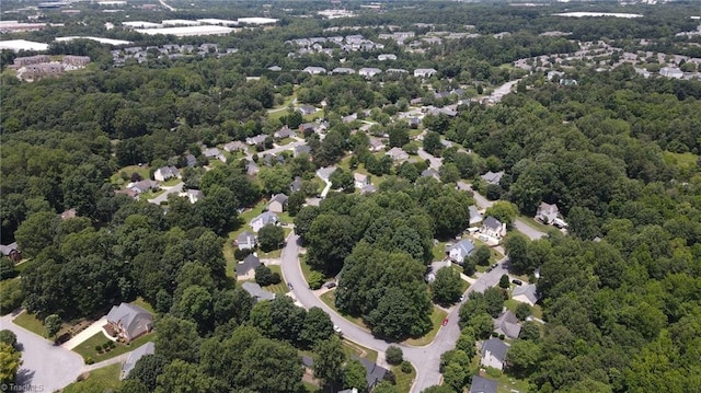 4401 Barndale Ct, Jamestown, NC 27282 - aerial view of property's location featuring a forest